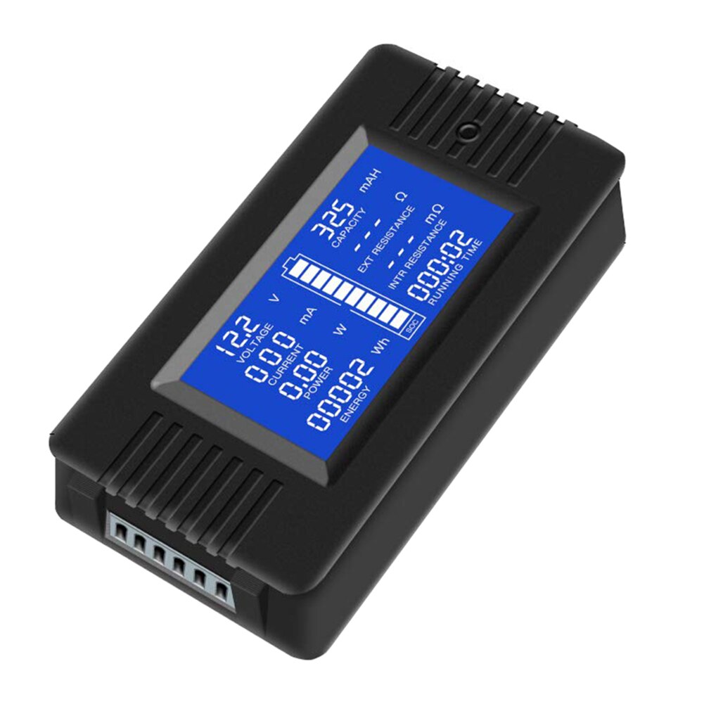 DC Multifunktions Batterie Tester Meter Multimeter Amperemeter Voltmeter LCD Display Digital Strom Spannung Solar Power инструменты