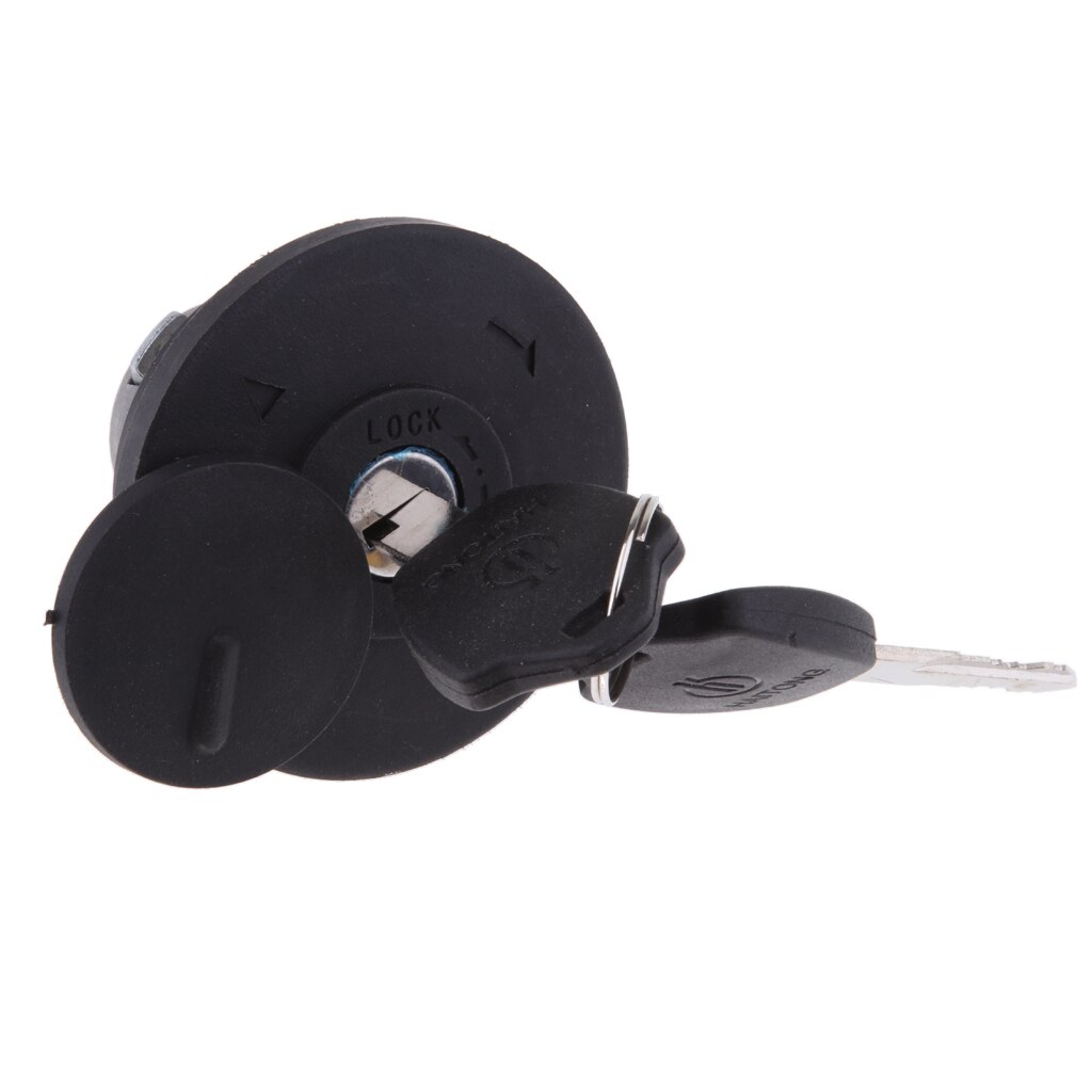 Motorbike Gas Cap Fuel Tank Cap with Keys for Roketa Cayman/V-moto Milano/Baja