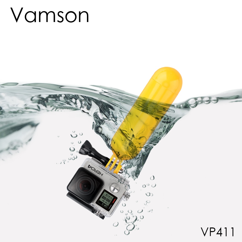 Vamson Voor Gopro Accessoires Bobber Drijvende Floaty Handheld Stick Statief Accessoires Voor Go Pro Hero 8 7 6 5 4 voor Yi 4K VP411