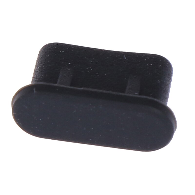 5 sztuk osłona pyłoszczelna Cap Jack wtyczka ładowarki type-c Port Anti-dust do telefonu komórkowego 2022 nowy Solid Black