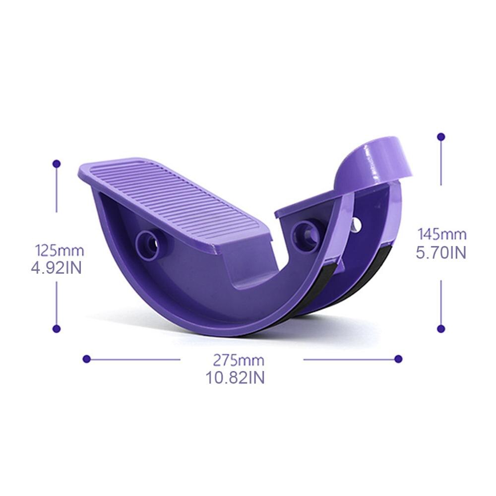 Durable Foot Rocker Calf Stretcher Device Yoga Fitness Foot Massage Pedal Stretching Bar Stool Thin Leg Feet and Shin Splint Rel