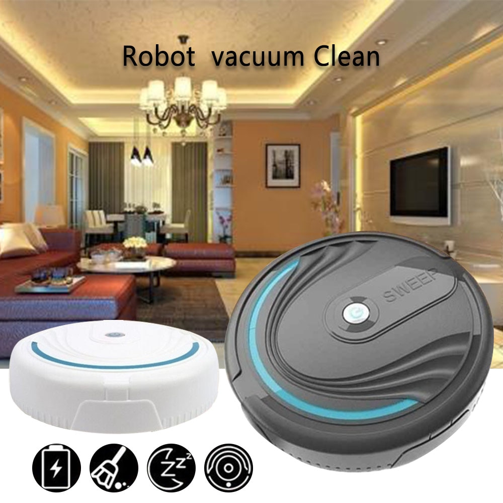 Robot Stofzuiger Sweep Multifunctionele Smart Floor Cleaner Oplaadbare Smart Vegen Robot Droog Nat Vegen Stofzuiger