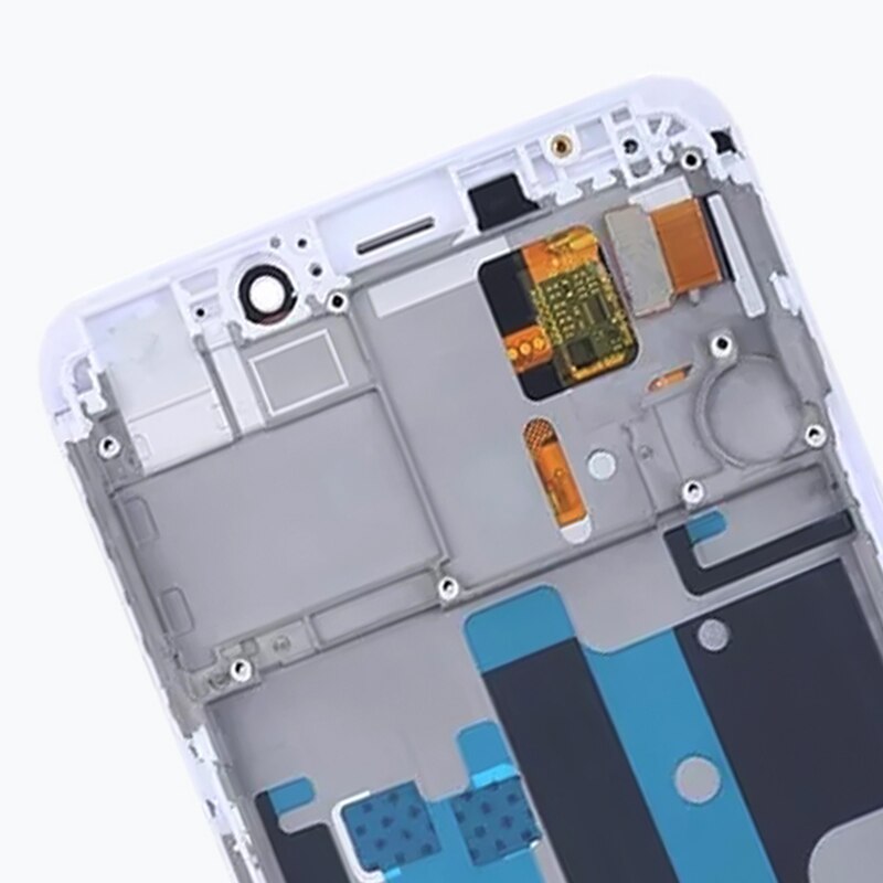 5.5" Super AMOLED LCD For OPPO R9S CPH1607 R9sk LCD Display Touch Sreen Digitizer Replacement Assembly Parts with Frame White