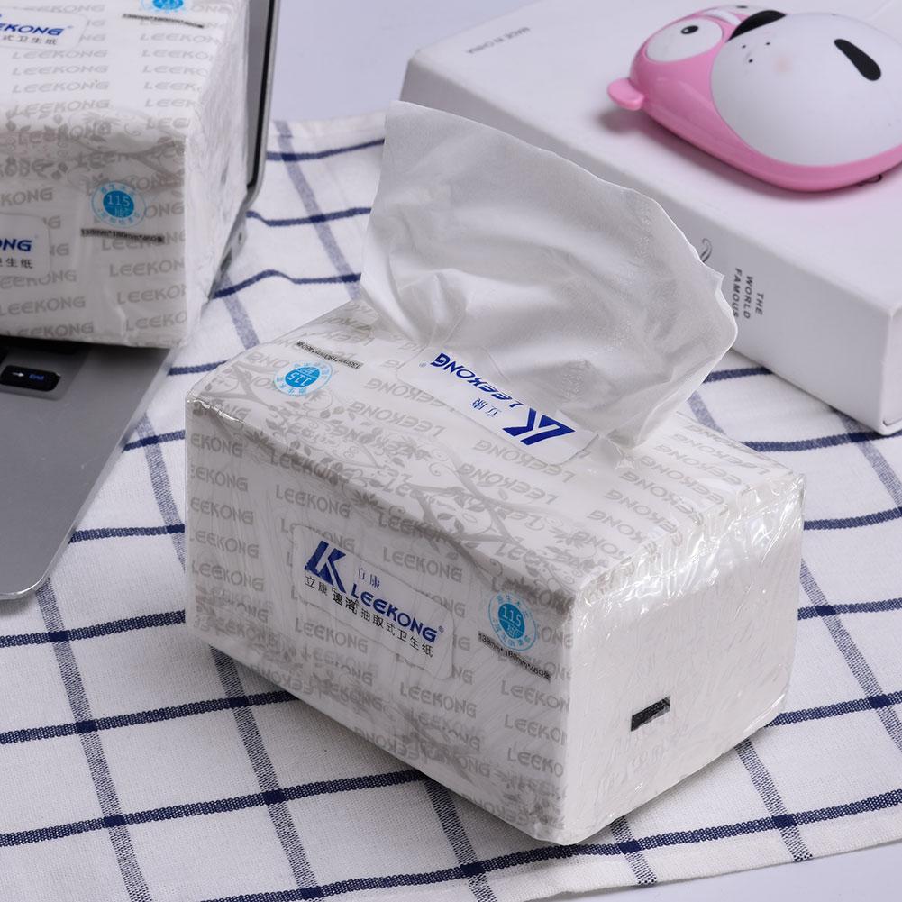 Native Wood Pulp Tissue Toilet Paper 460 sheets/Pack 4 Layers Soft Strong Paper Tissues for Hotel Home Household Kitchen Toilets
