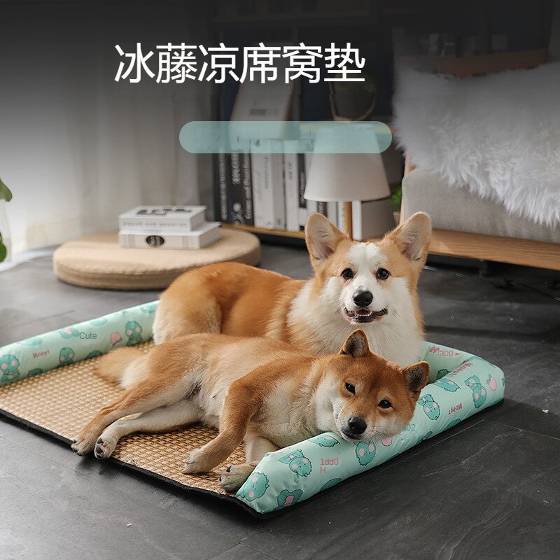 Neue Sommer Kühl matt Großen Hund Bett Für Hunde Haustier Chiens Haustiere Hunde Zubehör Katzen Liefert Produkte Heimat Garten
