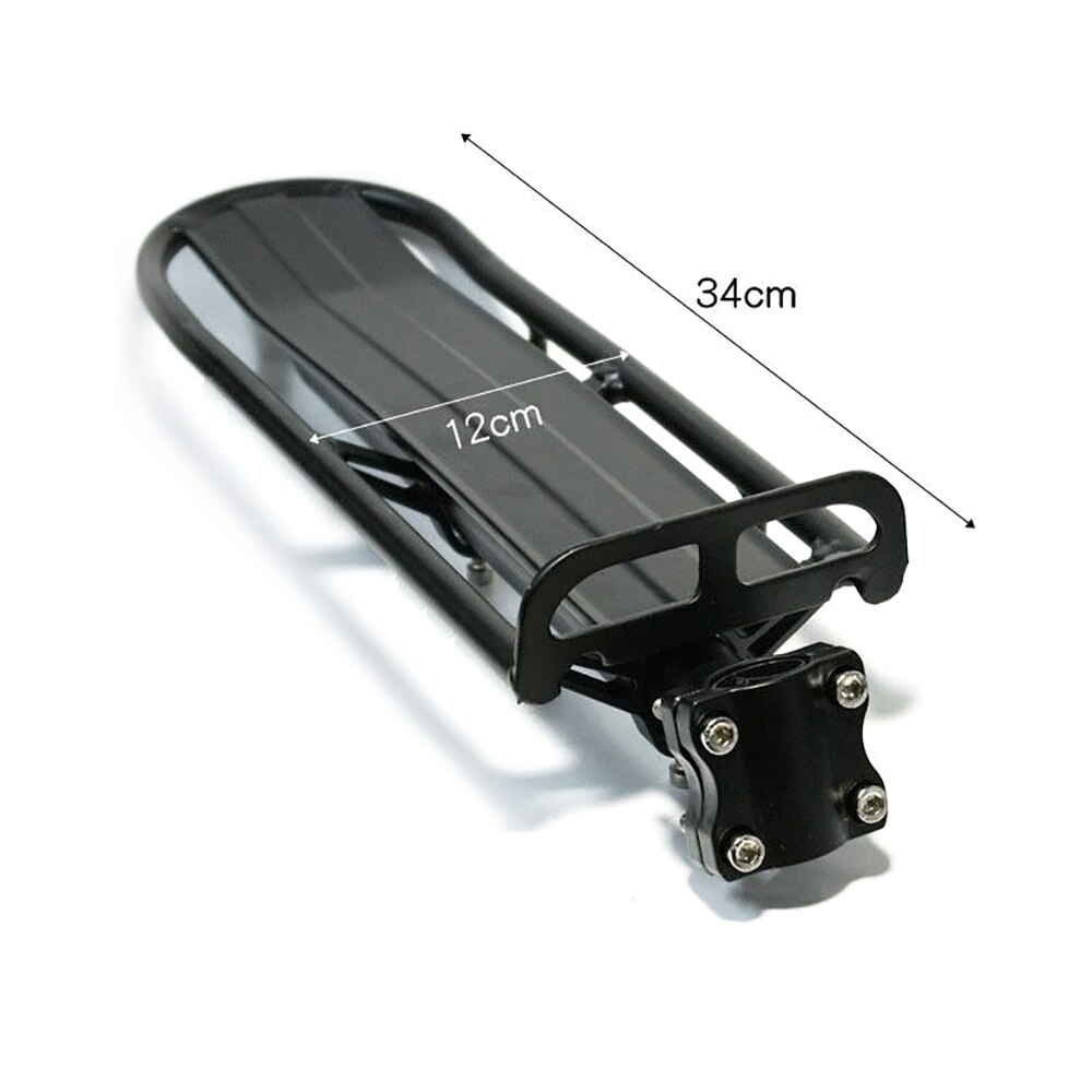 Fietszadelpen tashouder standaard fietsbagage bagagerek plank fietsendrager voor 20-29 inch fietsen met montagegereedschap
