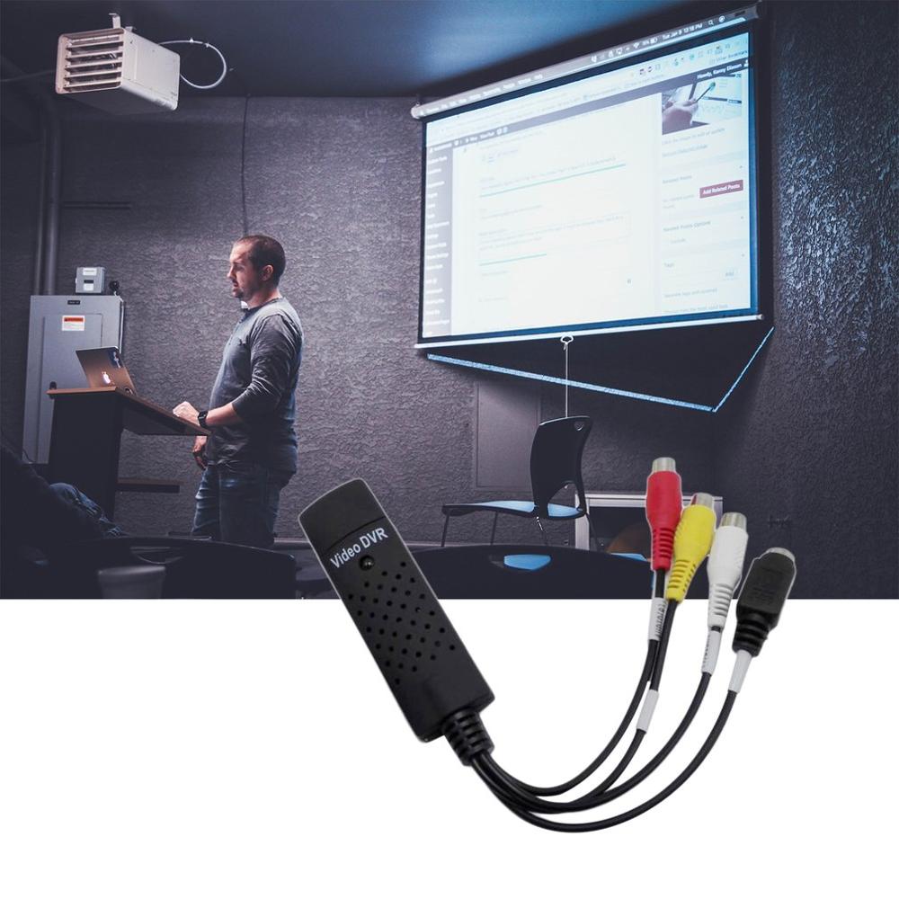 Usb 2.0 Video Capture Card Converter Tv Dvd Dvr Vhs Audio Capture Adapter Voor Raam 2000 Voor Xp voor Vista Voor Win 7