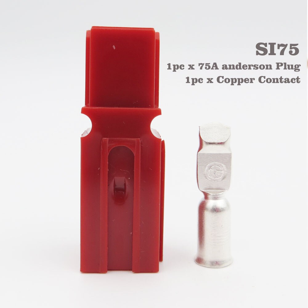 180 120 75 Een 600V PP75 PP120 PP180 Power Connector Plug Rood Zwart PP30 Power Contacten Voor Solar Caravan boot: Digitale Camouflage