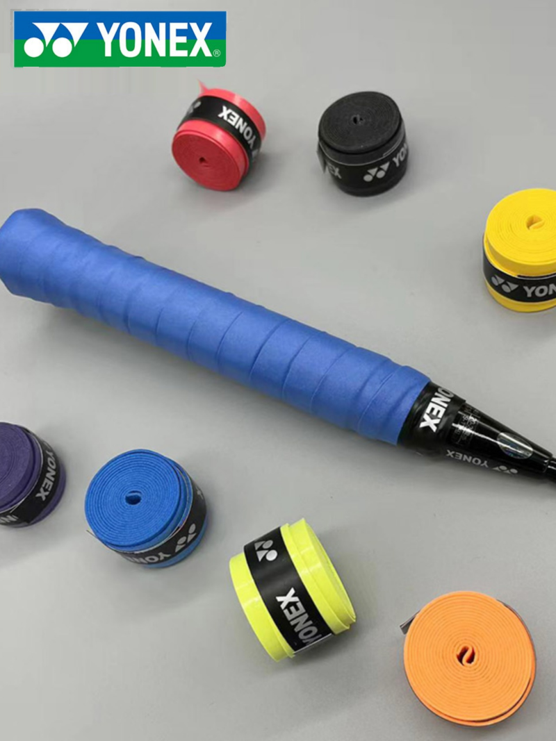 YONEX Overgrip raqueta de bádminton viscosa antideslizante absorbente de sudor Yy cinta plana mango de agarre tenis deportes cinta envuelta