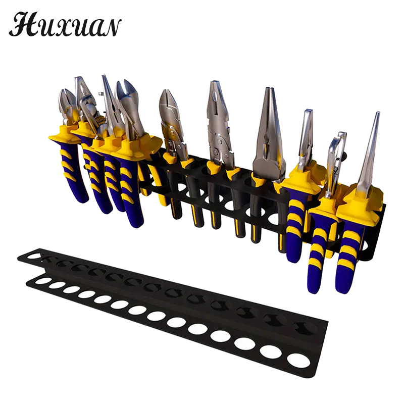 Screw Organizer Wall Mount Heavy Duty Screwdriver Storage Rack Storage Organizer Screwdriver Rack Tool Rack Pliers Holder Tool
