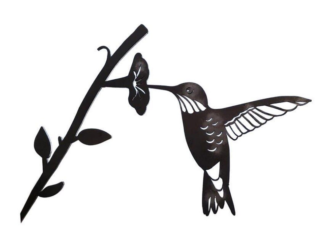 Oiseau sur pied en fer forgé, modèle réaliste d&#39;oiseau en métal, décoration artistique de jardin, décor de paysage: A
