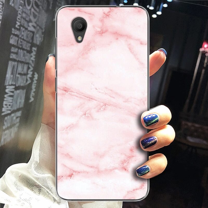 TPU Posteriore Del Silicone Della Copertura Del Telefono Per Alcatel 1/ 5033D/ 5033X/ 5033Y 6-pollici Alla Moda Colorata Dipinta cassa del telefono