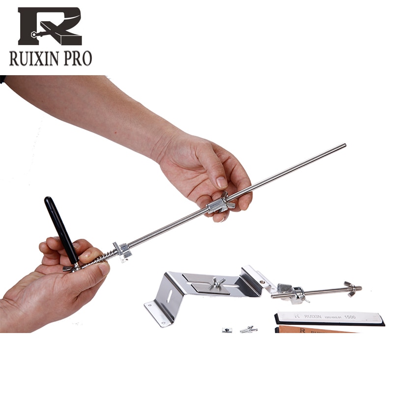 update iron steel knife sharpener Kitchen Knife Sharpener Sharpening Fix Fixed Angle with stones