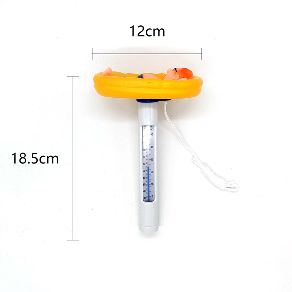 Søde dyr flydende termometer til alle udendørs og indendørs svømmebassiner spa bade pool vand sensor termometer