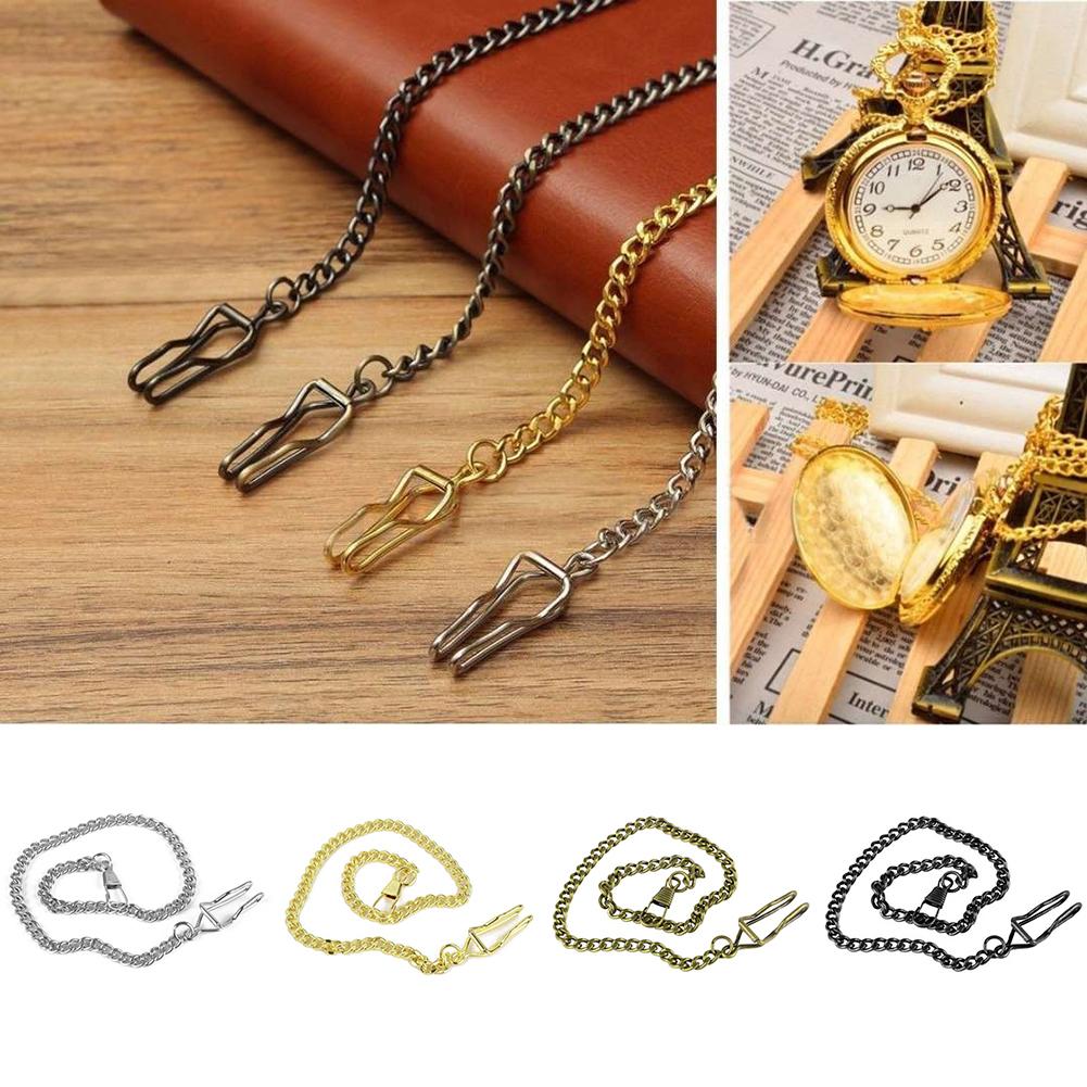 Cadena de bolsillo para reloj, collar, cinturón, decoración, fácil de usar, Retro, Unisex,