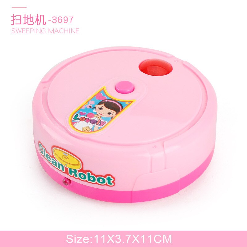 Mini Kitchen Toys Plastic Simulation Home Appliances Play House Toy Baby Girls Pretend Play Toys For Kids Children Games Tools: Sweeper