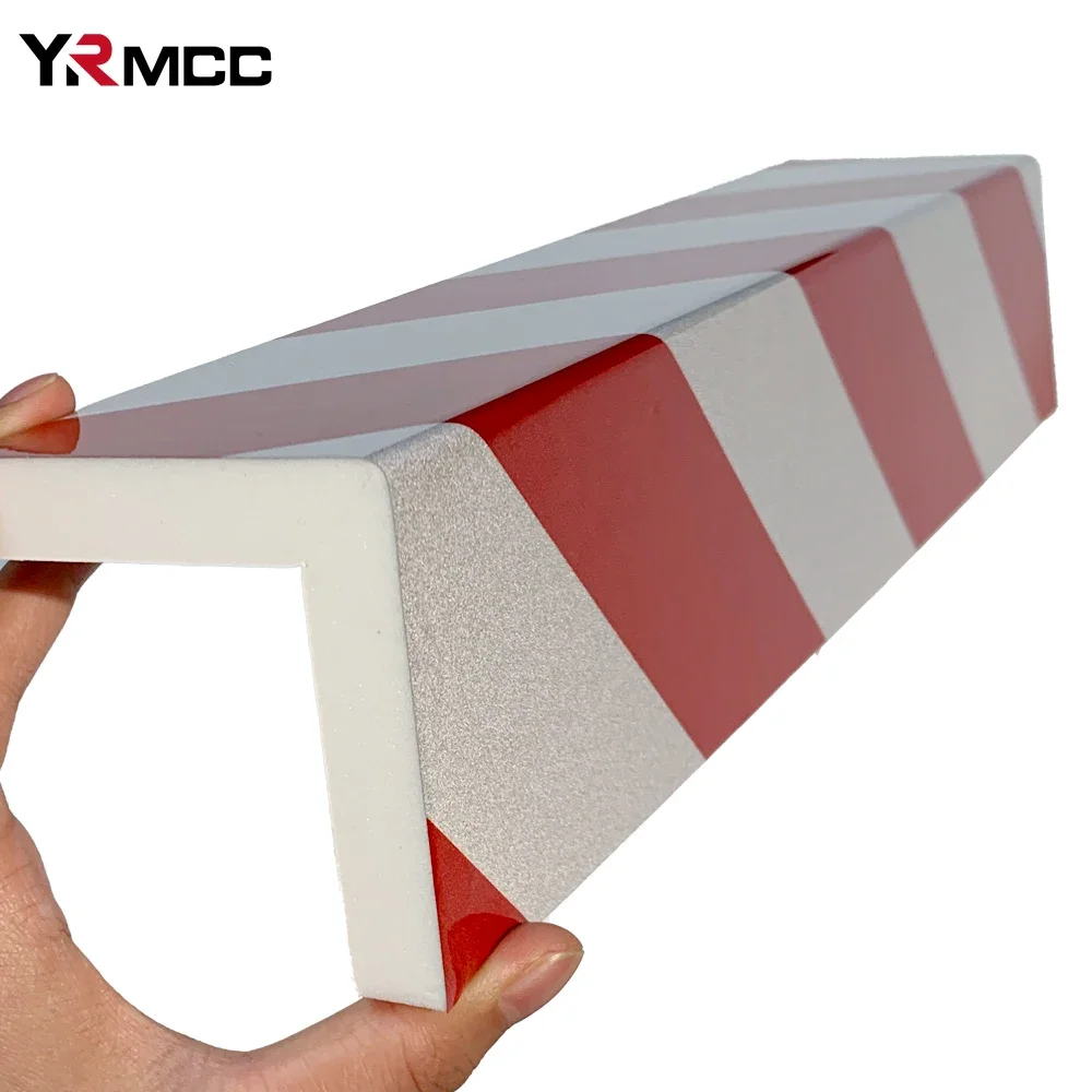 Protector de pared de garaje para coche, columnas de espuma para garaje, borde antiarañazos, pegatina anticolisión, Protector de parachoques de puerta automática, 1/2 Uds.