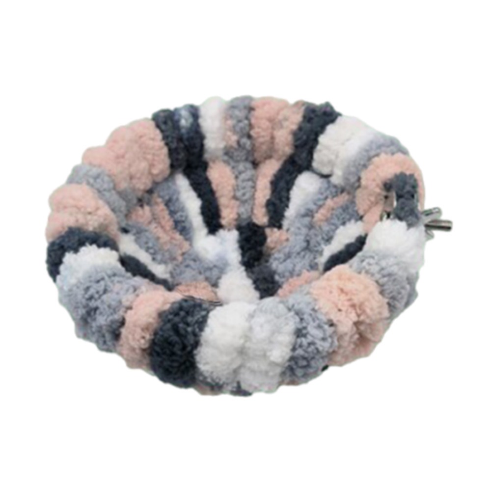 Parkiet Nest Valkparkiet Bed Vogelnest Winterslaapbed Pluche Warme Vogelbedden Comfortabele Winter Warmer Huisdier Huis Warme Hut Tent: S / Rood