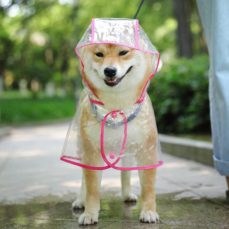 Dog Raincoat Pets Rain Coat Dog Waterproof Dog Coat Dog Large Big Dog Clothes Dog Umbrella For Dog Dog Rain Coat Dog Clothes