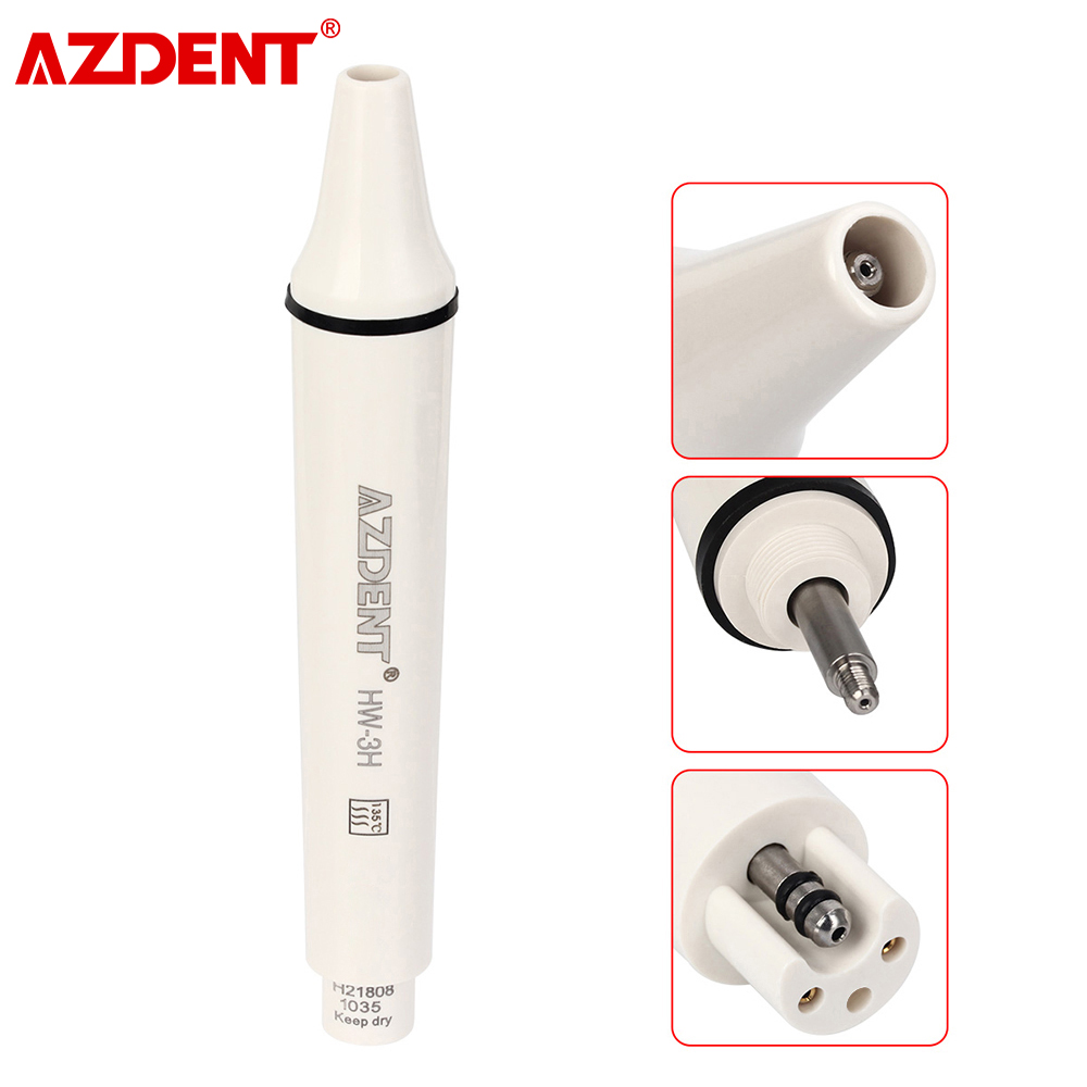 AZDENT détartreur piézo dentaire ultrasonique pièce à main HW-3H détachable adapté pour EMS pic dentisterie détartreur ultrasonique