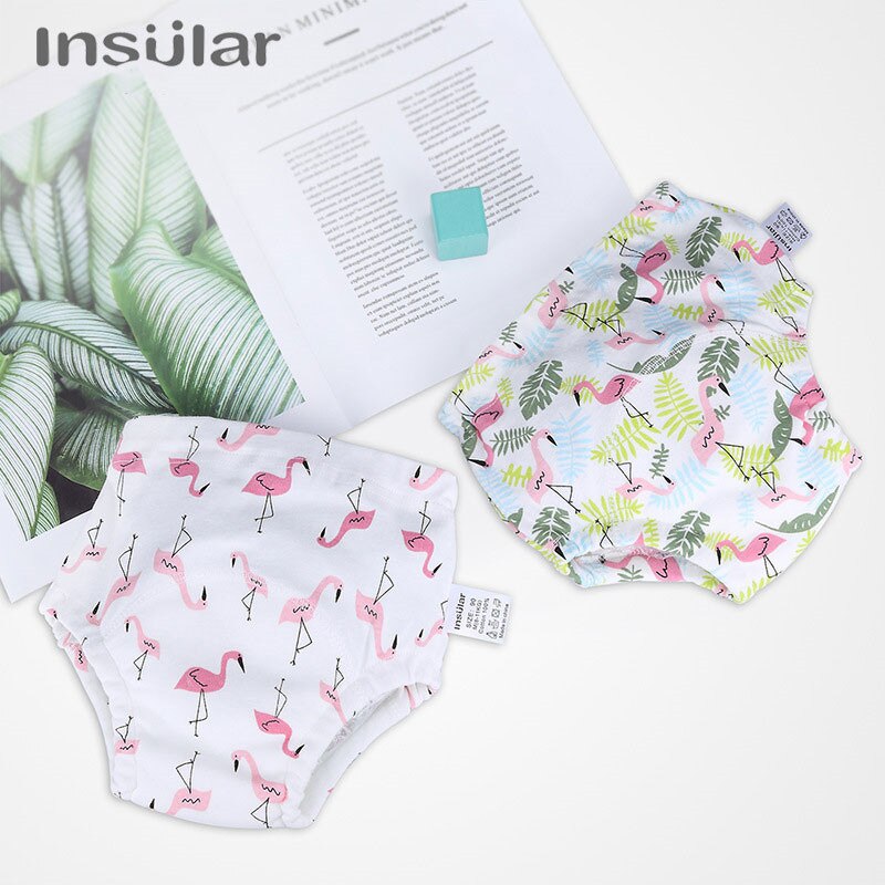 Washable Training Pants Comfortable Cotton Training Panties Breathable Infants Learning Nappies Safe and Harmless Baby Diapers