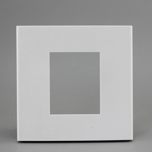 Socket 86mm Blank Wall Outlet Fit For 2 Slots 23x36mm Insert Vacant Faceplate Panel