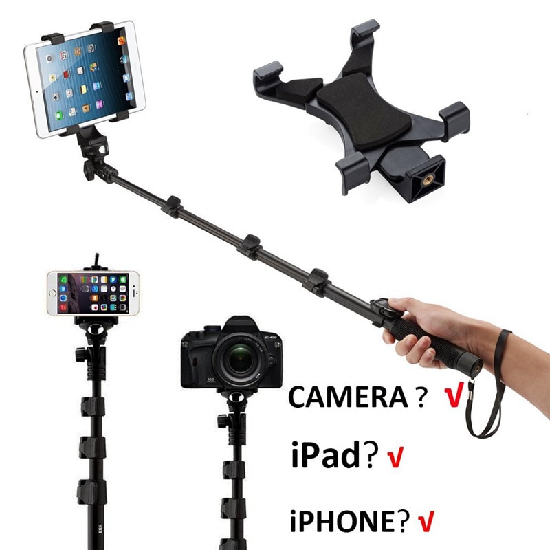 Telefon tablet PC Selfie Stick bezprzewodowy pilot własny Monopod dla Samsung S9 plus S8 S7 dla Sony smartfony aparat fotograficzny