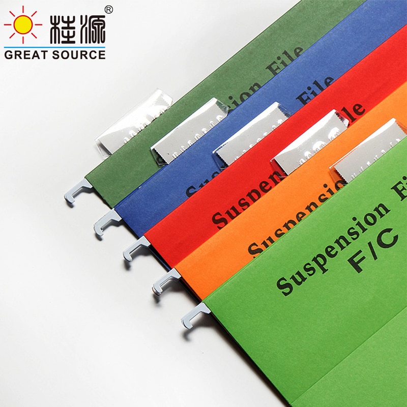 F/c premium tungvekts hengemapper flikes foolscap 240 x 370mm (9.45 "  * 14.57 ") kontor hjemmemapper  (10 stk)