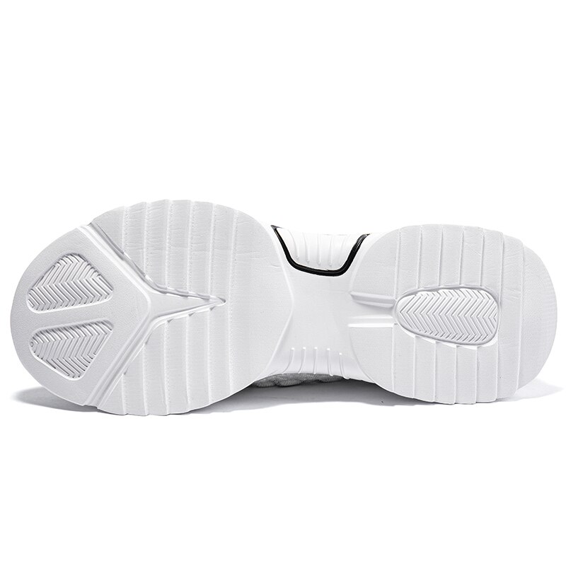 High Top Socks Shoes Running Shoes Luminous Fish Scale Thick Sole Slip On Men Sneakers Footwear Outdoor Jogging Shoes Hombre