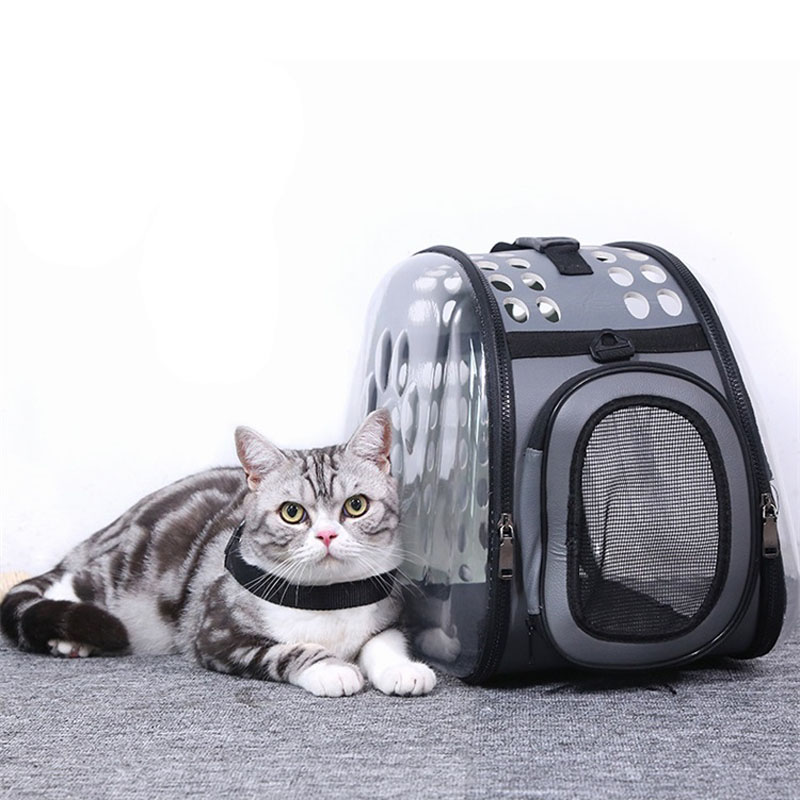Transparent Travel Dog Carrier Pet Bags Puppy Cat Carrying Outdoor Bag Small Pet Portable Handbag Bag Soft Pet Accessories