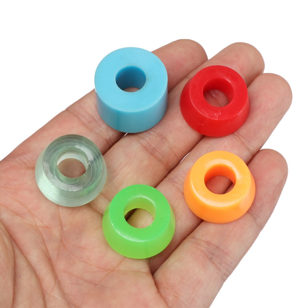 4Pcs Skateboard Bushing Truck Wheels Axle Bushings Scooter PU Cushion Dancing Longboard Skateboard Shockproof Accessories