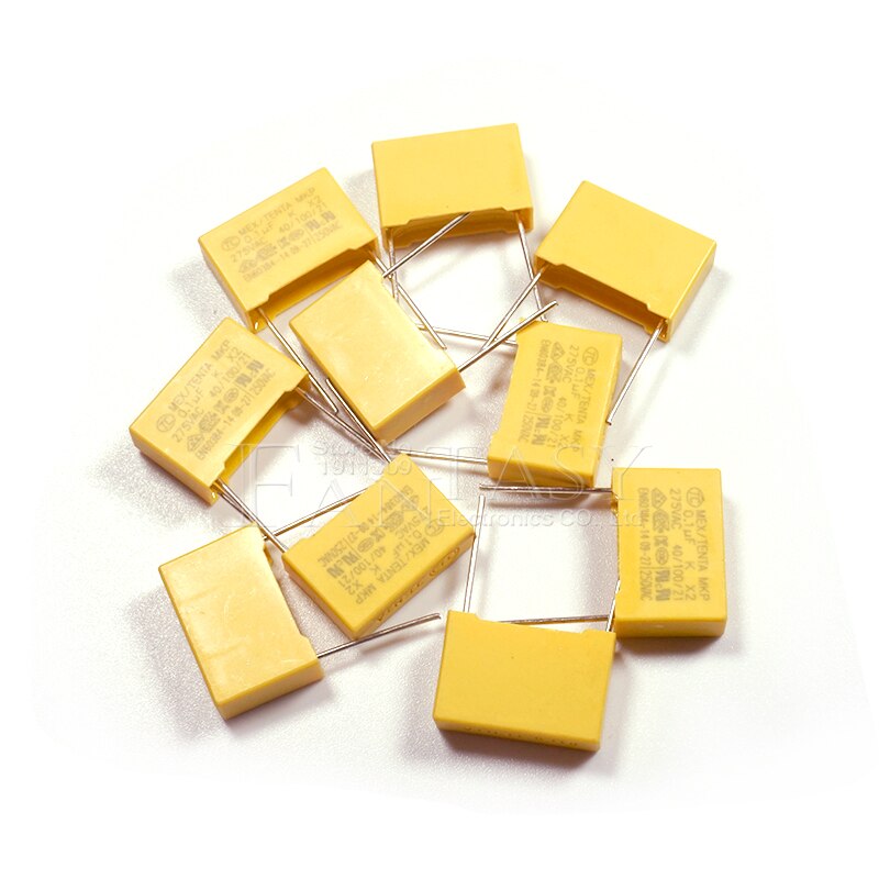 20 stk 100nf kondensator  x2 kondensator 275 vac pitch 15mm x2 polypropylen film kondensator 275v 0.1uf