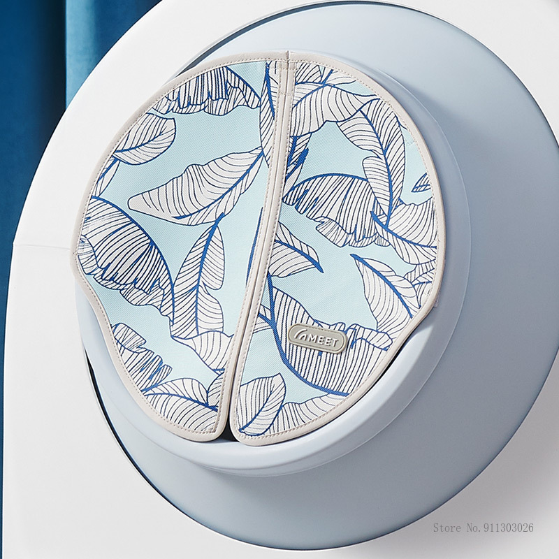 Fully Enclosed Smart Automatic Cat Litter Box Curtain Detachable Washable Dedicated Odor Barrier Cat Litter Box Accessories: blue