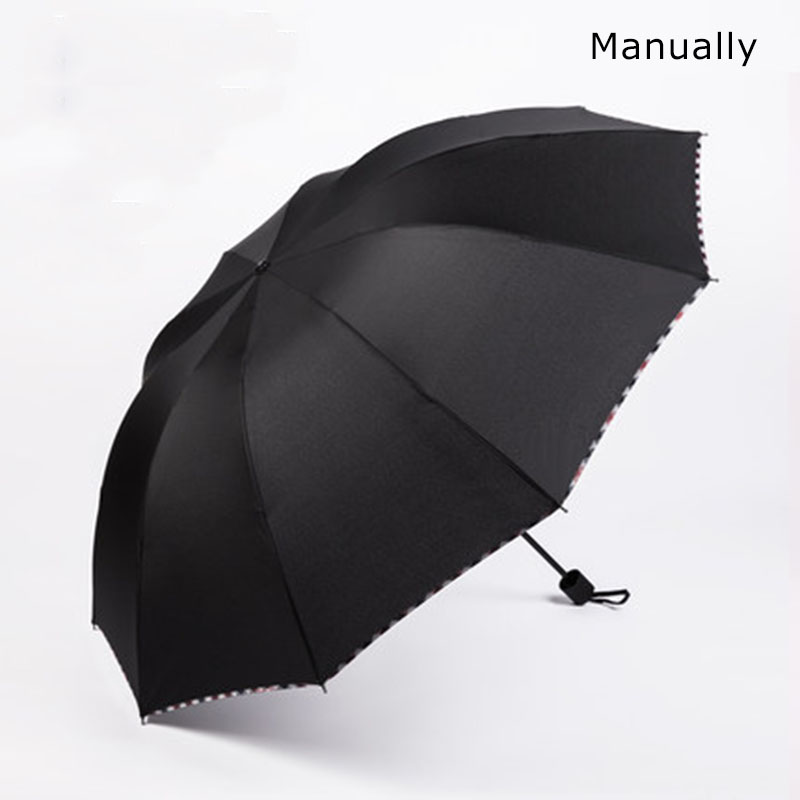 Paraply regn mænd automatiske vindtætte paraplyer mænd luksus forretning corporate tous mujer tous dobbeltlag japansk stor: Ti knoglesort 2