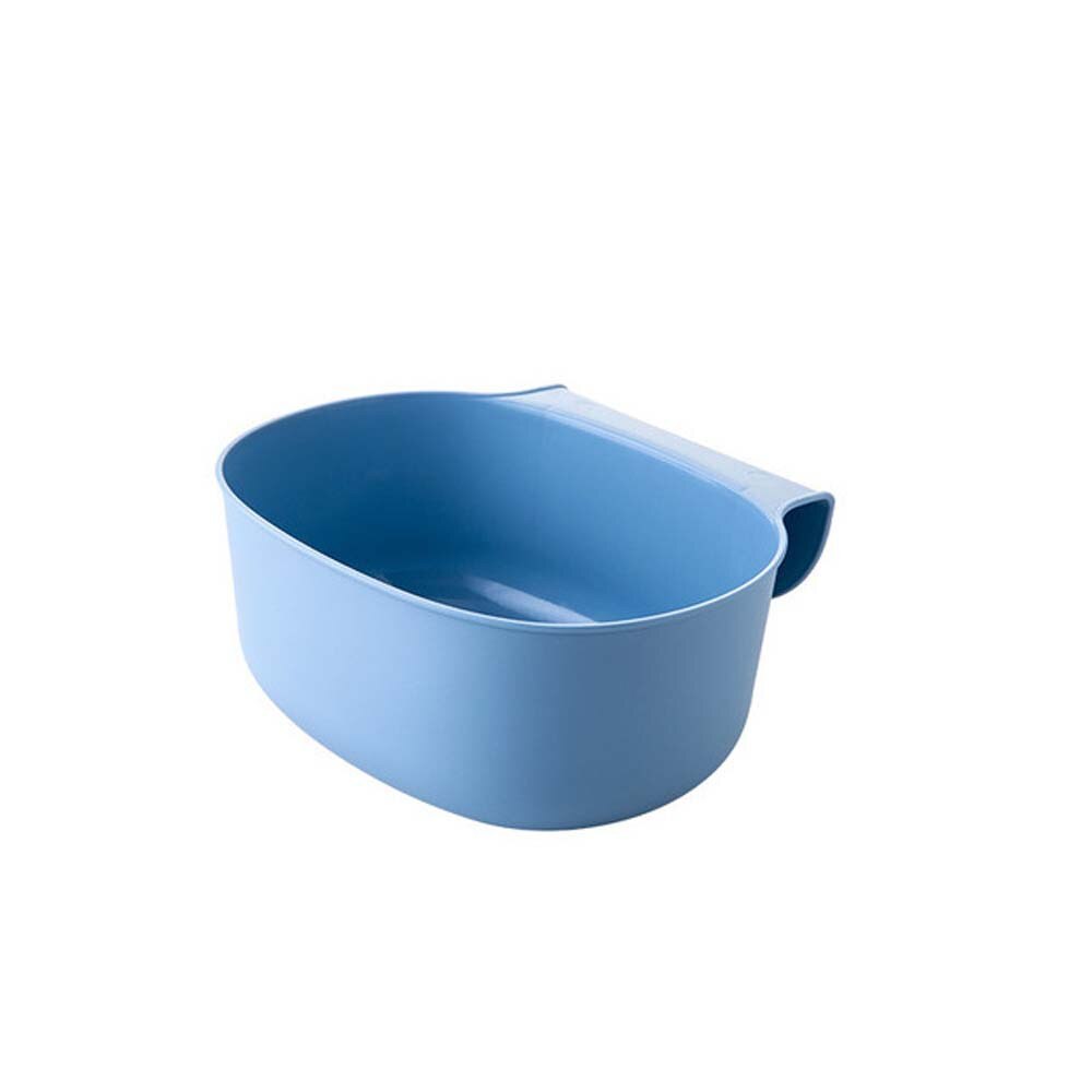 20# miljøhængende køkkenskabsdør skraldespand stil opbevaring affaldskasser: Blå