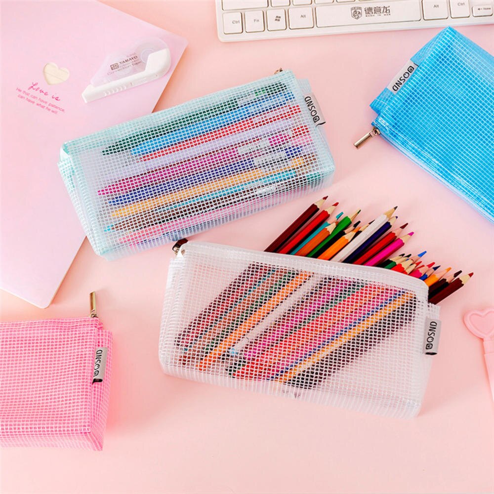 Bonita cartuchera Kawaii de dibujos animados de cerdo para niñas, bonita cartuchera de PU, cartuchera de papelería para bolígrafos, suministros escolares y de oficina, producto