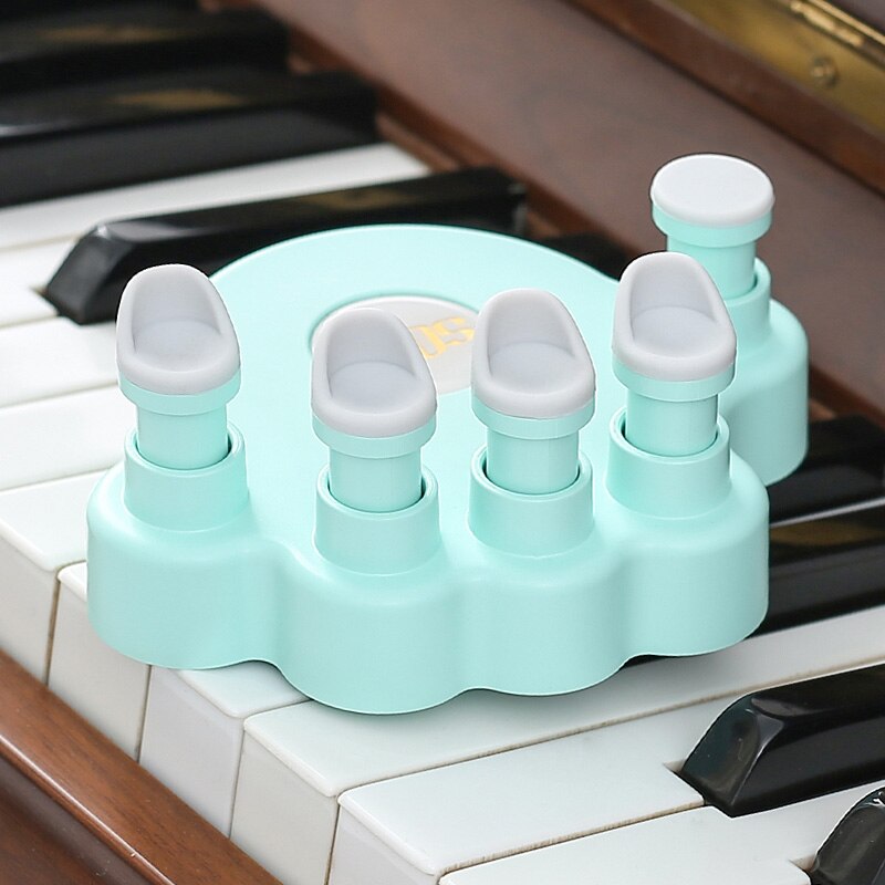 Piano Finger Training Device 1 Pair Piano Practice for Grip Stringed Instrument Accessories Fingers Grips Exerciser Trainer