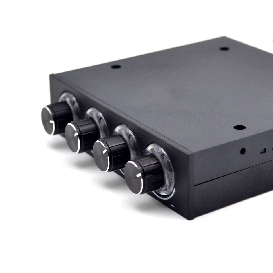 STW-6002 4 Channel Speed Fan Controller with Blue LED GDT Controller and CPU HDD VGA