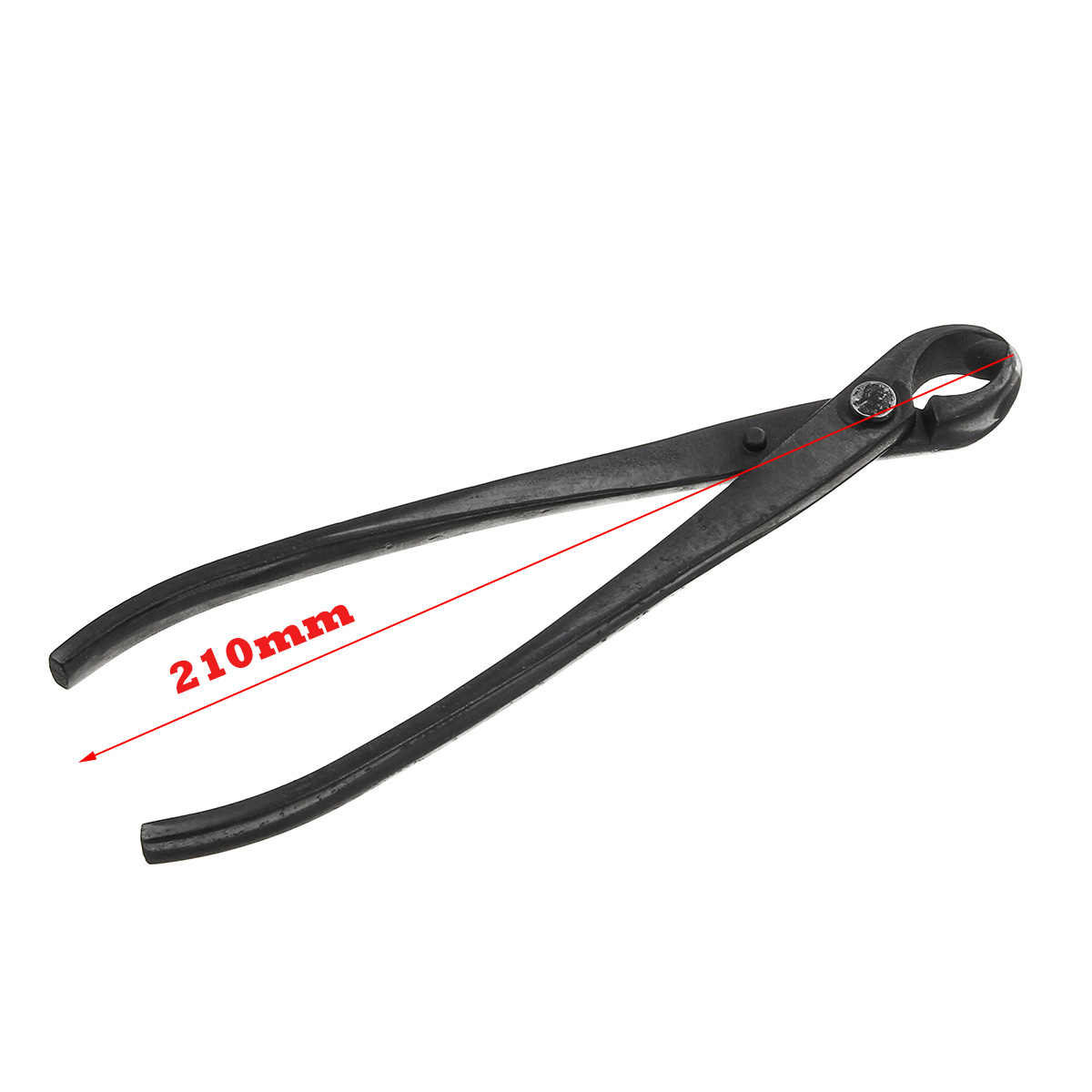 Coupe-bord rond pour débutants, outils de bonsaï multifonctions en acier au carbone, coupe-branche et coupe-bouton de 210 mm