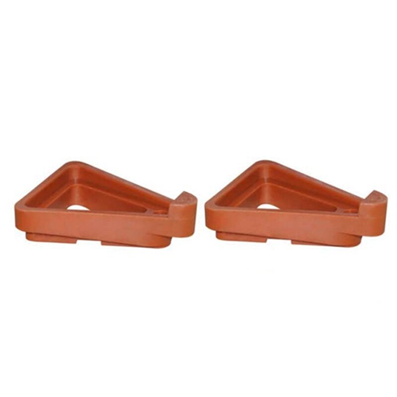 Pies de maceta para plantas de 12 piezas, elevadores invisibles de maceta para flores, combinación de bricolaje con dedos de los pies de Triple esquina, elevadores de maceta para plantador de flores