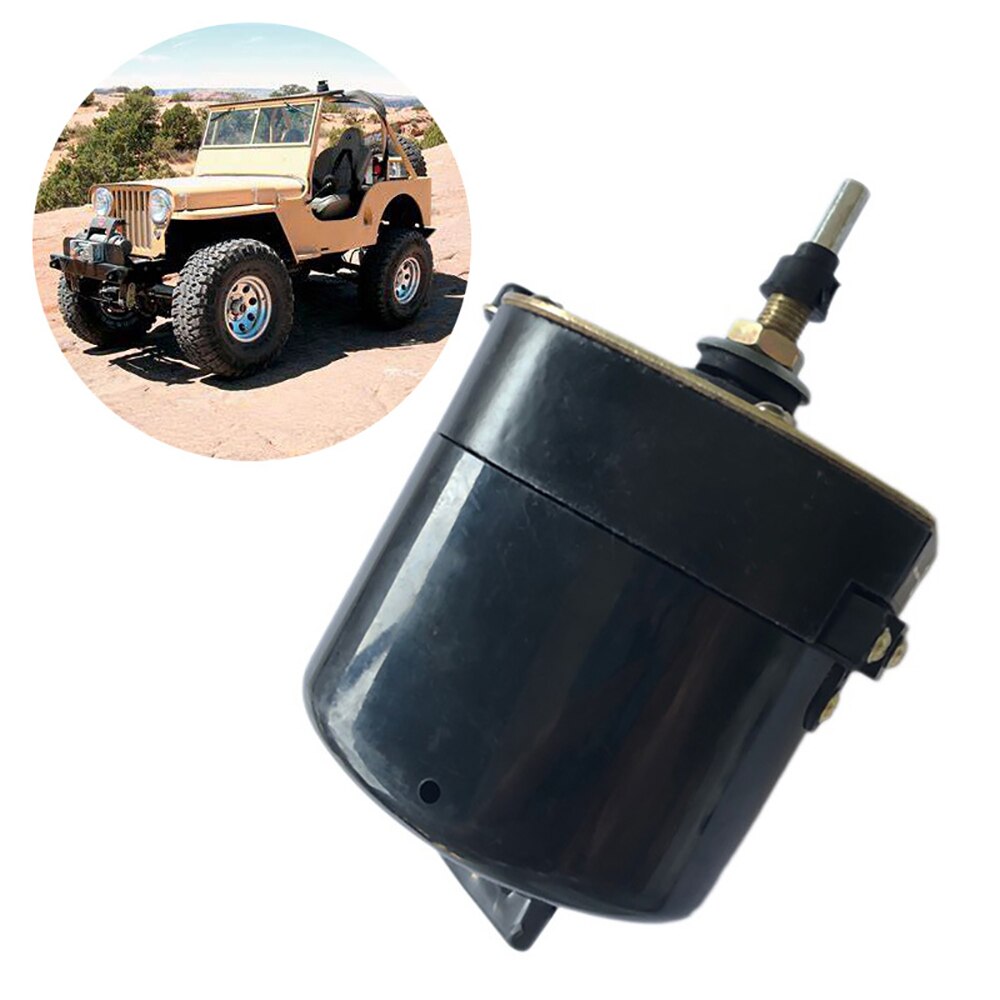 12V Wiper Motor Universal Windscreen Wiper Engine 110 Degree Fast Sweeping Windshield Wiper Wash Water Pump for Jeep