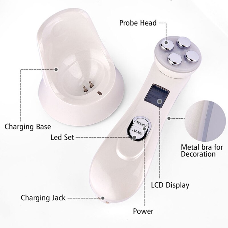 products wrinkle beauty instrument multifunctional EMS Mesotherapy Electroporation Radio Frequency Rejuvenation Device