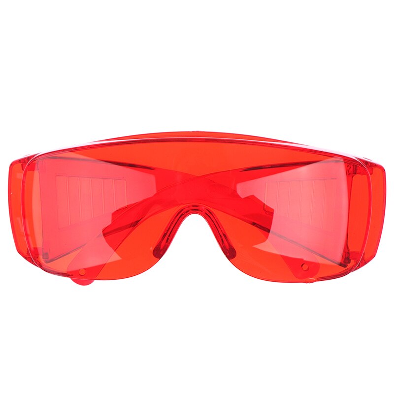 1pc transparante werkveiligheidsbrillen oogbescherming kleur anti-stofbrillen buiten auto bestuurder motorbril: Rood