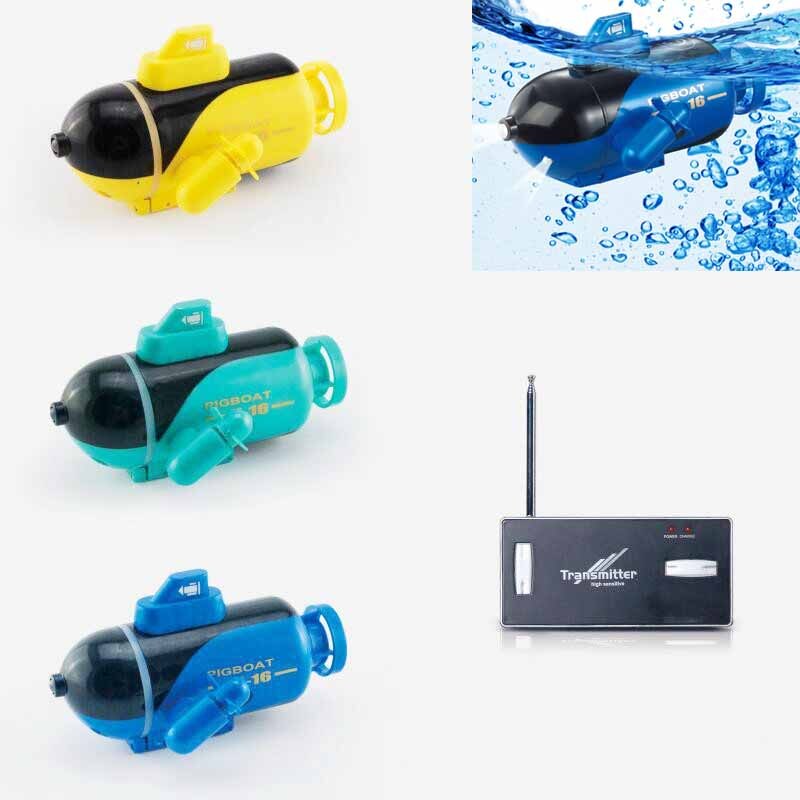 Mini Rc Submarine Afstandsbediening Water Speelgoed Hoge Snelheid Radio Afstandsbediening Boot Model Elektrische Kid Kinderen