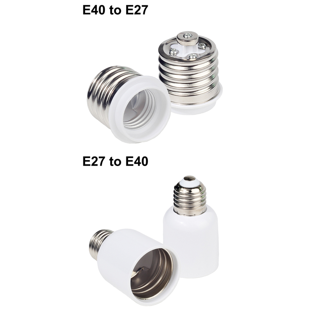 Bulb Converter E27 Male to E12 E14 E40 B22 MR16 G4 G9 GU10 Female Lamp Socket Bulb Base For Indoor Lighting Bulb Extend Adapter