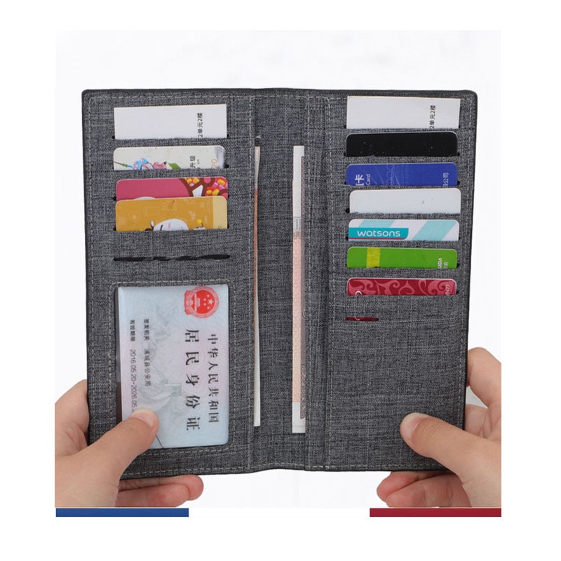 walet men forever young Thin purse long walet for man billeteras para hombre short pocket mini vertical wallet men