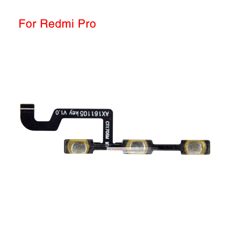 1pcs Power Button Flex Replacement For Xiaomi Redmi S2 3 3X 3S 4A 4X 5A 6A 7 5 Plus Note 5 6 Pro Mute Volume Control Side Switch: For Redmi Pro