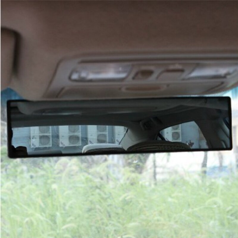Car Universal Curve Convex Rearview Mirror Wide Angle Clear Surface Rear View Mirror Interior Clip On Mirror for Cars Trucks