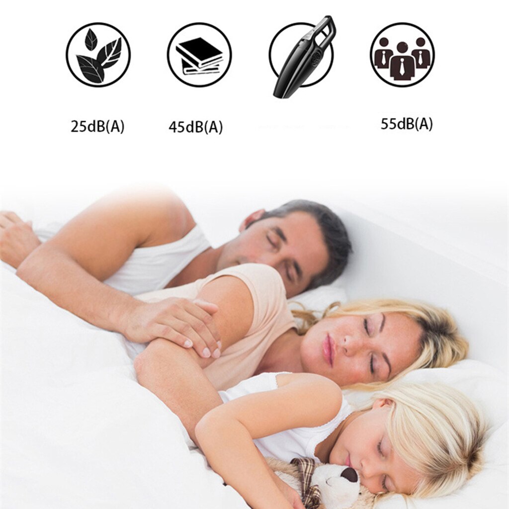 Vacuum Cleaner 5m Cord Car 12V Mini Hand Held Wet Dry Small Auto Cleaning