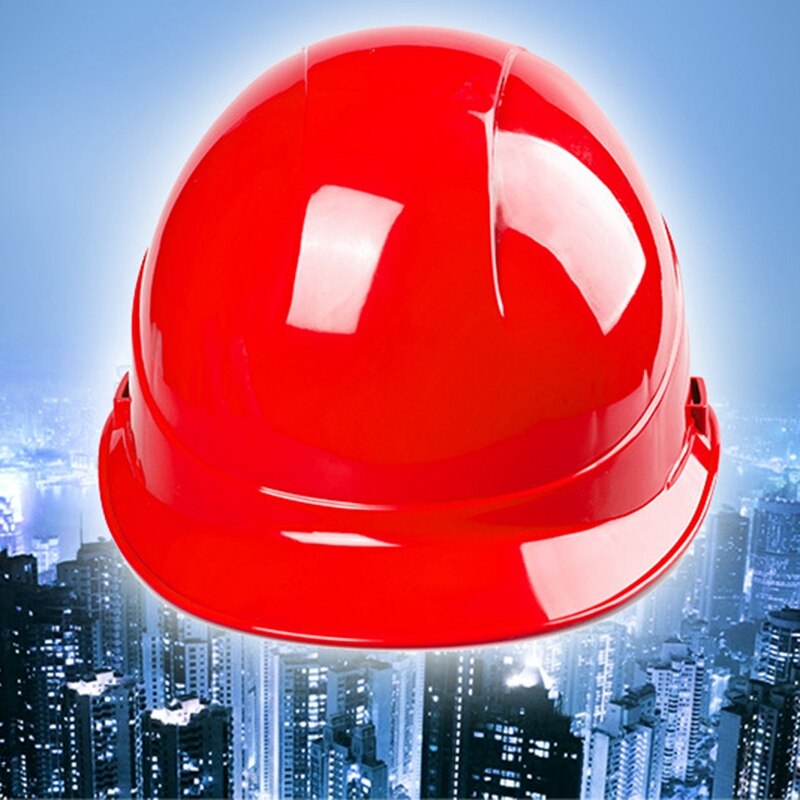 Hard Hat Work Protective Helmet Adjustable Helmet with Stripe Construction Site Insulation Helmet